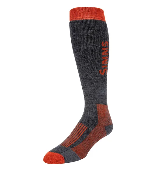 Носки Simms Merino Midweight OTC Sock Carbon L