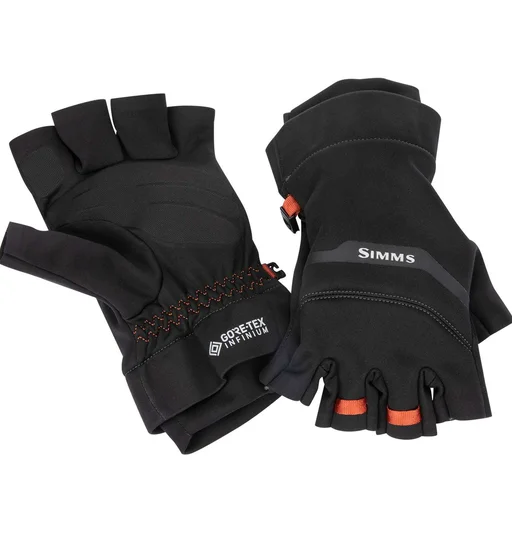 Перчатки Simms Gore Infinium Half Finger Black S