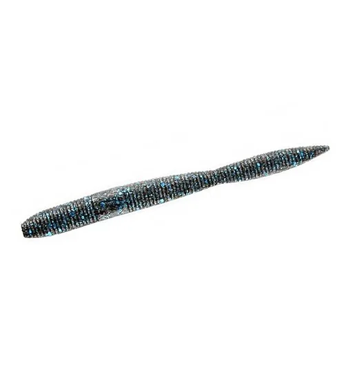 Плавающий силикон ZMAN Fattyz 5" 6pc Black Blue Flake