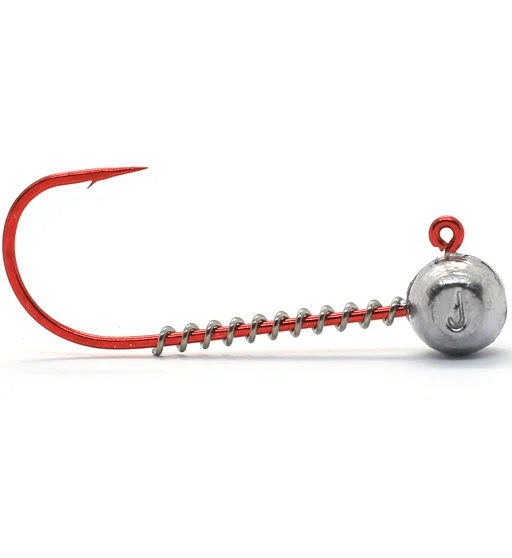Джигголовка Jigger Fudo Red AB Jig 3/0 4g 5pcs