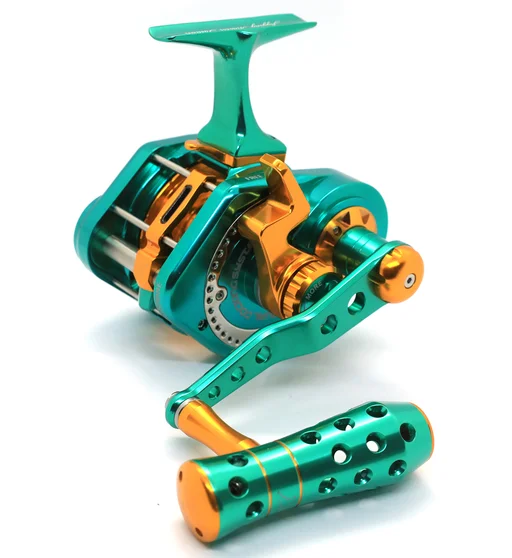 Катушка Jigging Master Underhead Yellow FIN special #PE5N (LH) Reel