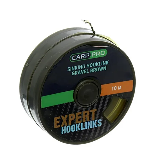 Поводковый материал Carp Pro без оболочки Gr Brown Sinking 15lbs 10m