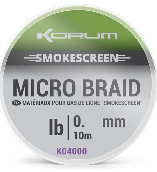 Поводковый материал Korum Smokescreen Micro 15LB