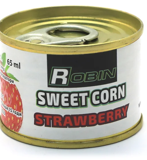Кукуруза Robin Клубника 65ml ж/б