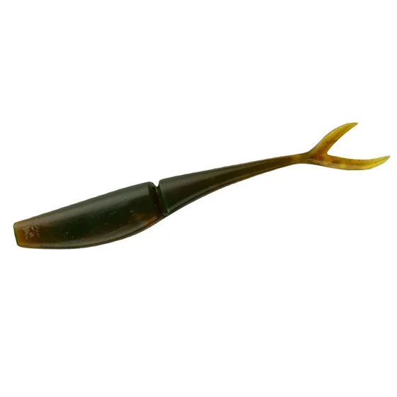 Силикон Daiwa Bait Junkie 5" Jerkshad Motor Oil UV фото 1