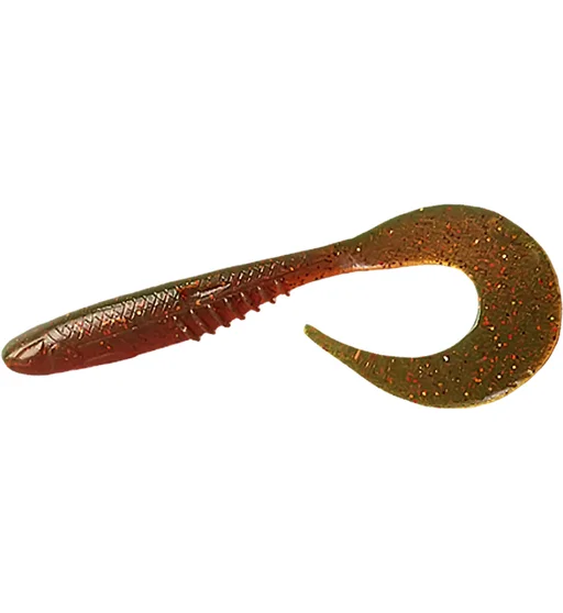 Силикон Fishing Drugs Gungsta Twist 3" #02 Motor Oil