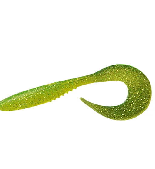 Силикон Fishing Drugs Gungsta Twist 3" #03 Сhartreuse