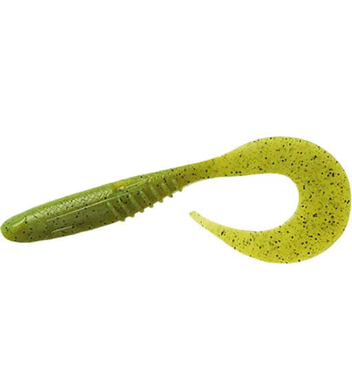 Силікон Fishing Drugs Gungsta Twist 4" #04 Kiwi