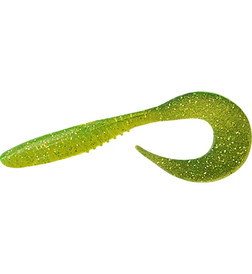 Силикон Fishing Drugs Gungsta Twist 4" #03 Сhartreuse