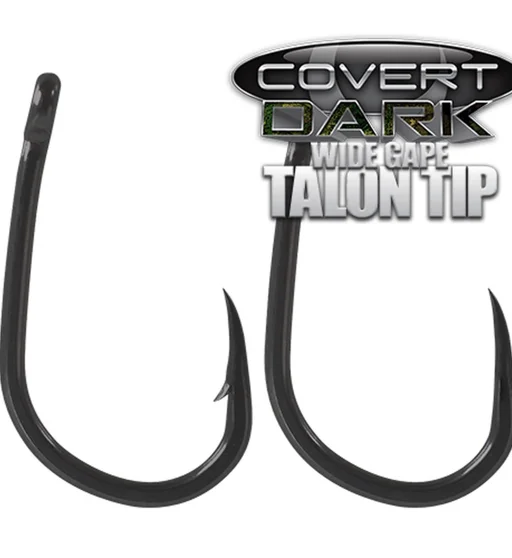 Крючки Gardner Covert Dark Wide Gape Talon Tip Hooks Barbed №8
