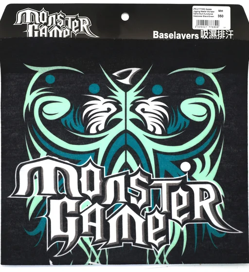 Бафф Jigging Master Monster Game Multi-functional Headwear Black/Green