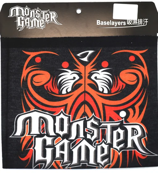 Бафф Jigging Master Monster Game Multi-functional Headwear Black/Red
