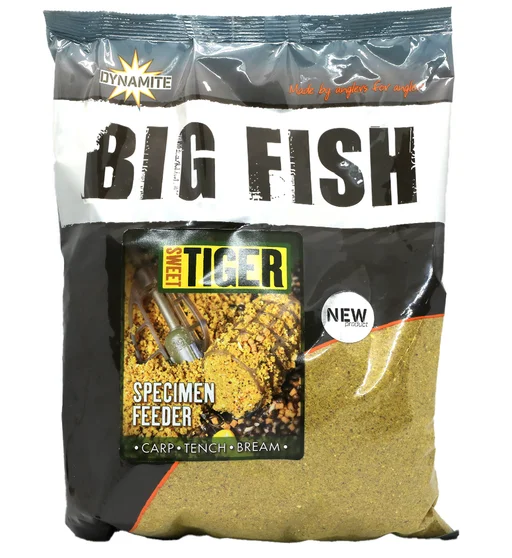 Прикормка Dynamite Baits Sweet Tiger Specimen Feeder Groundbait 1.8kg