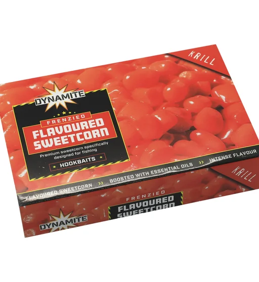 Кукуруза Dynamite Baits Frenzied Krill Red 200g
