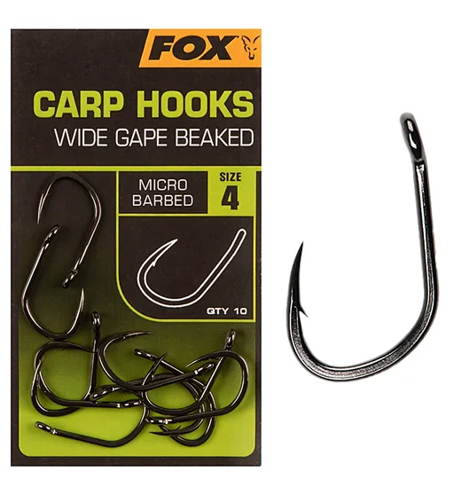 Крючок Fox Carp Hooks Wide Gape #2 10pcs