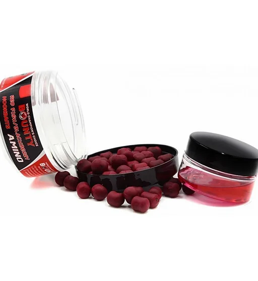 Бойли насадочні Bounty Amino Red fish/Blackberry дамбелс 9/12 45pc