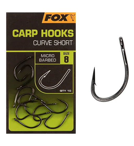 Крючок Fox Carp Hooks Curve Shank Short #4 10pcs