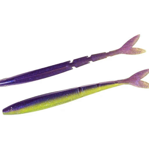 Плаваючий силікон ZMAN Darterz 6" 5pc #Purple Death