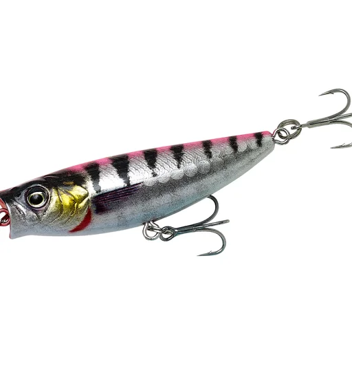 Воблер Savage Gear 3D Minnow Pop Walker 66mm 8g Floating #Pink Barracuda Php