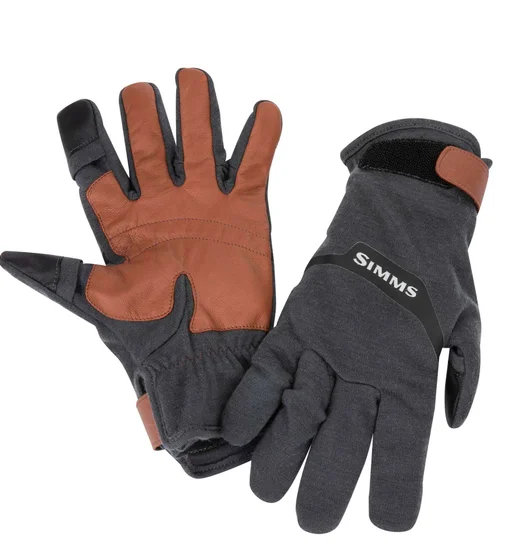 Рукавички Simms Lightweight Wool Tech Glove Carbon XXL