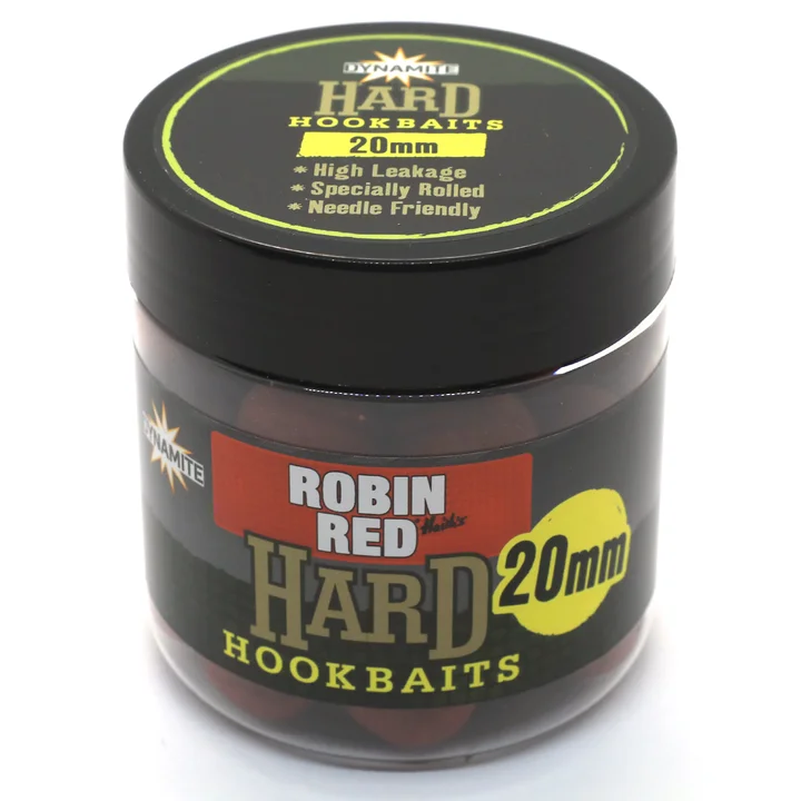 Бойлы Dynamite Baits Hard Hook Baits Robin Red 20mm