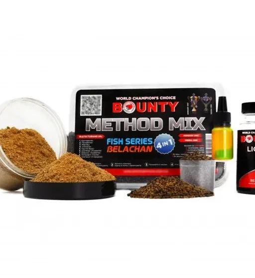 Прикормка Bounty Method Mix4in1 Belachan fish