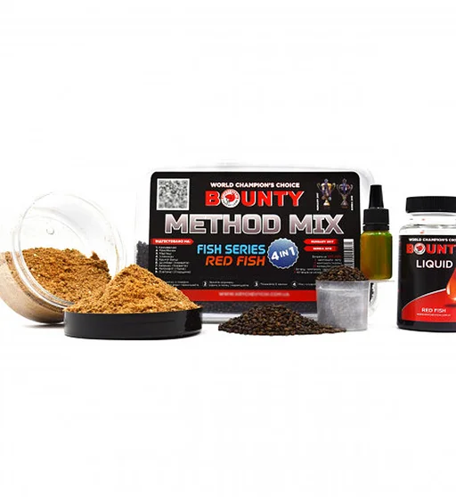 Прикормка Bounty Method Mix4in1 Red Fish fish