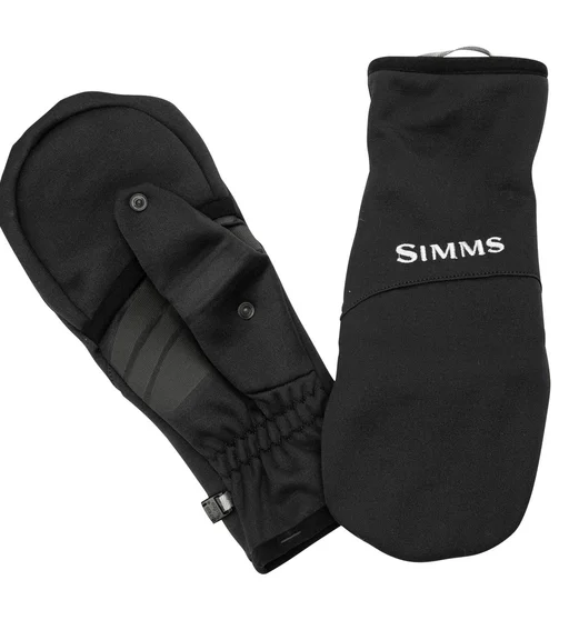 Рукавички Simms Freestone Foldover Mitt Black L
