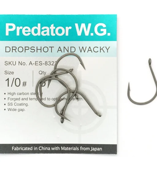 Крючок для дроп шота BKK Predator WG #1/0