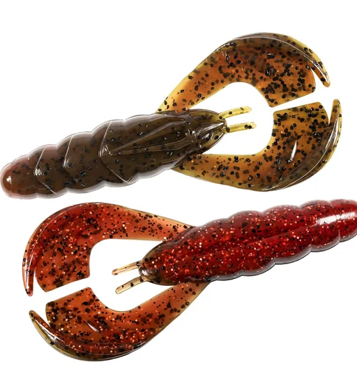 Плавающий силикон ZMAN Hella Crawz 3pc #Hot Craw