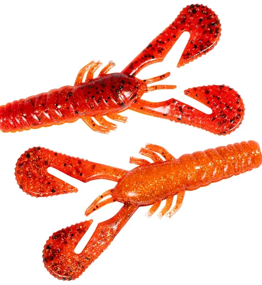 Плавающий силикон ZMAN Turbo Crawz 4" 6pc #Fire Craw