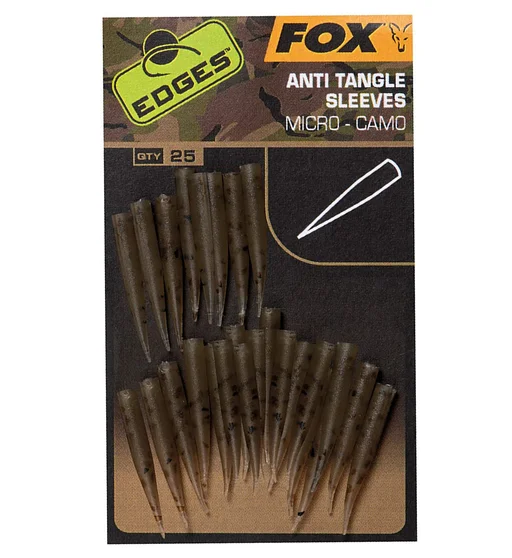 Противозакручиватель Fox Edges Camo Micro Anti Tangle Sleeves 25pcs