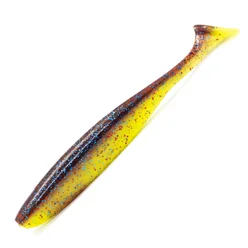 Силікон Keitech Easy Shiner 5" ea#15 Grape Chart Red flk