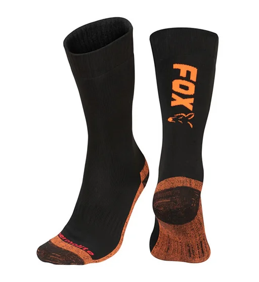 Носки Fox Carp Black/Orange Thermolite Long Sock 44-47