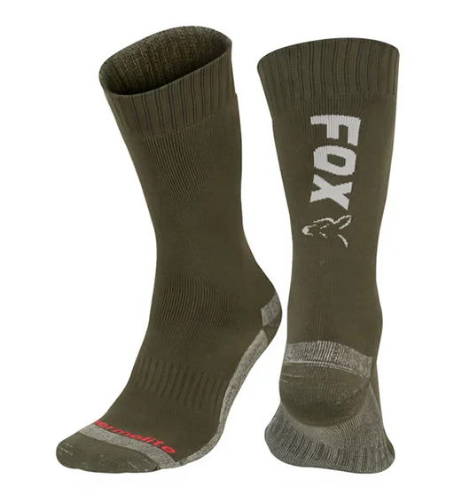 Носки Fox Carp Green/Silver Thermolite Long Sock 40-43