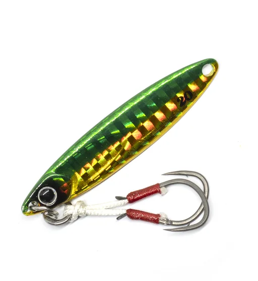 Пількер Jackall Binbin Metal TG Slow 20g #Green Gold