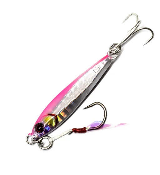 Пількер Jackall Big Backer JIG 47mm 15g #Pink Back/Border Holo