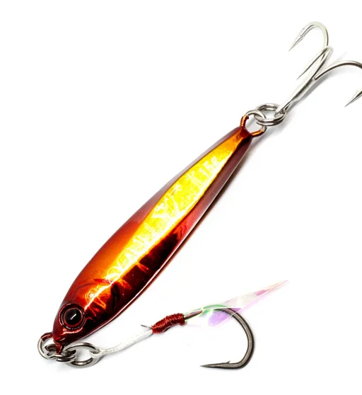 Пількер Jackall Big Backer JIG 47mm 15g #Akakin/Magma Wave Holo