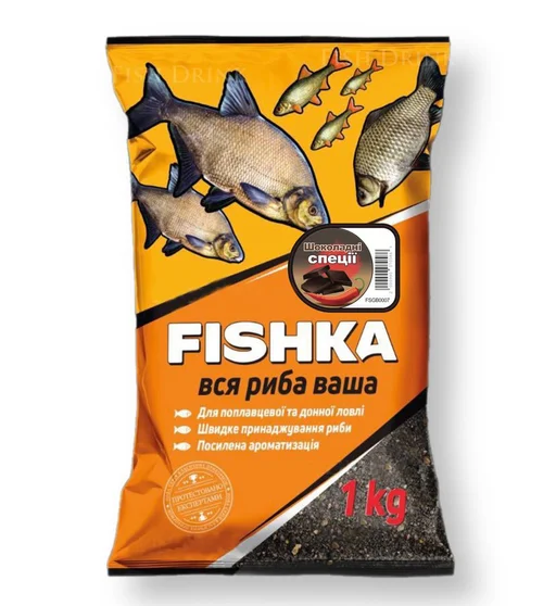 Прикормка Фишка Шоколадні спеції 1kg