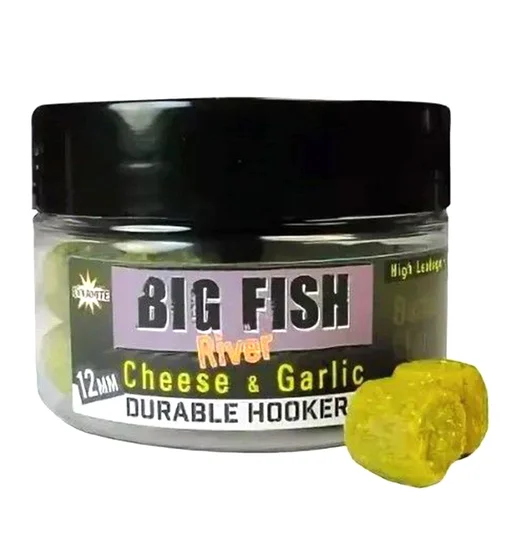 Бойлы Dynamite Baits Big Fish River Cheese & Garlic Durables 12mm