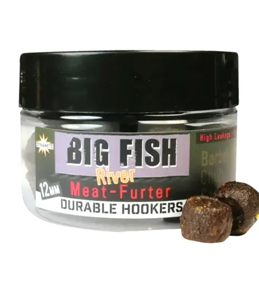Бойлы Dynamite Baits Big Fish River Hookbaits Meat-Furter Durables 12mm