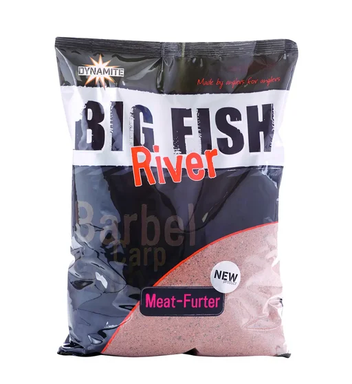 Прикормка Dynamite Baits Big Fish River Groundbait Meat-Furter 1.8g