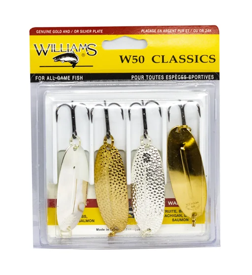 Набір блешень Williams Classic 4-Pack W50 Kit