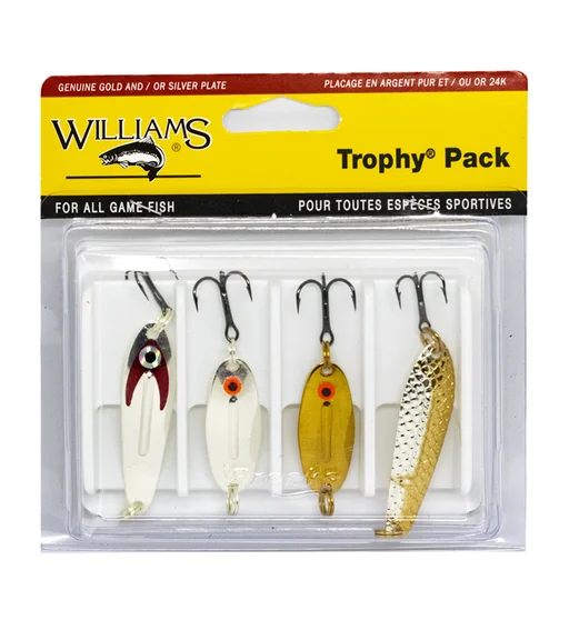 Набір блешень Williams Clinton/W30 Eye Port 4-Pack