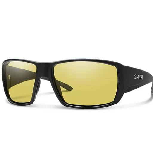Окуляри сонцезахисні Smith Optics Guide's Choice Matte Black Polar Low Light Yellow