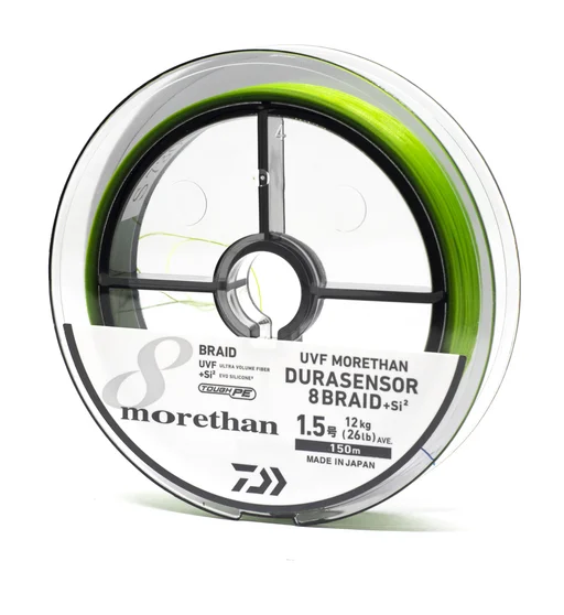 Шнур Daiwa UVF Morethan Dura Sensor X8+SI2 150m LG 12.0kg 0.205mm #1.5