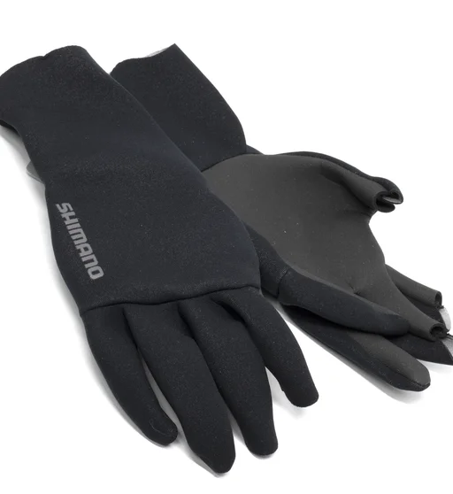Рукавички Shimano Chloroprene EXS 3 Cut Gloves M black