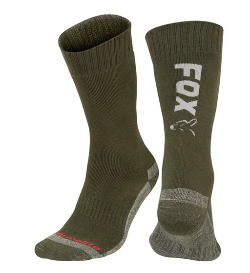 Носки Fox Collection Green Silver Thermolite Long Socks 44-47