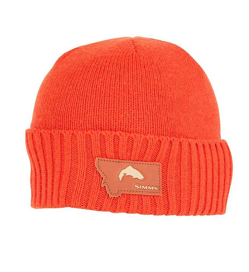 Шапка Simms Big Sky Wool Beanie Orange