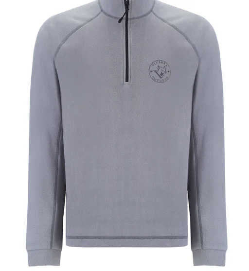 Реглан флис Viverra Heavy Warm 1/3 ZIP Grey M